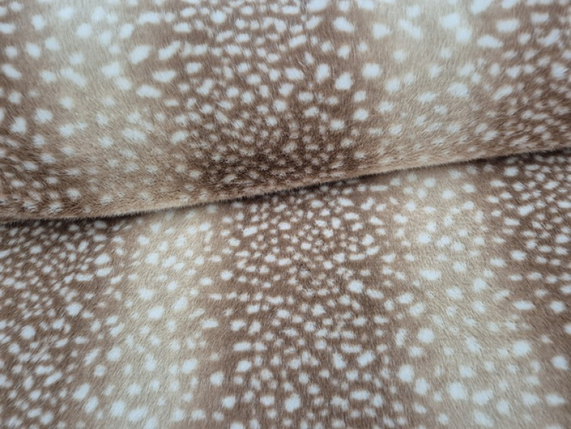 knit pl fur bambi- Kunstfell
